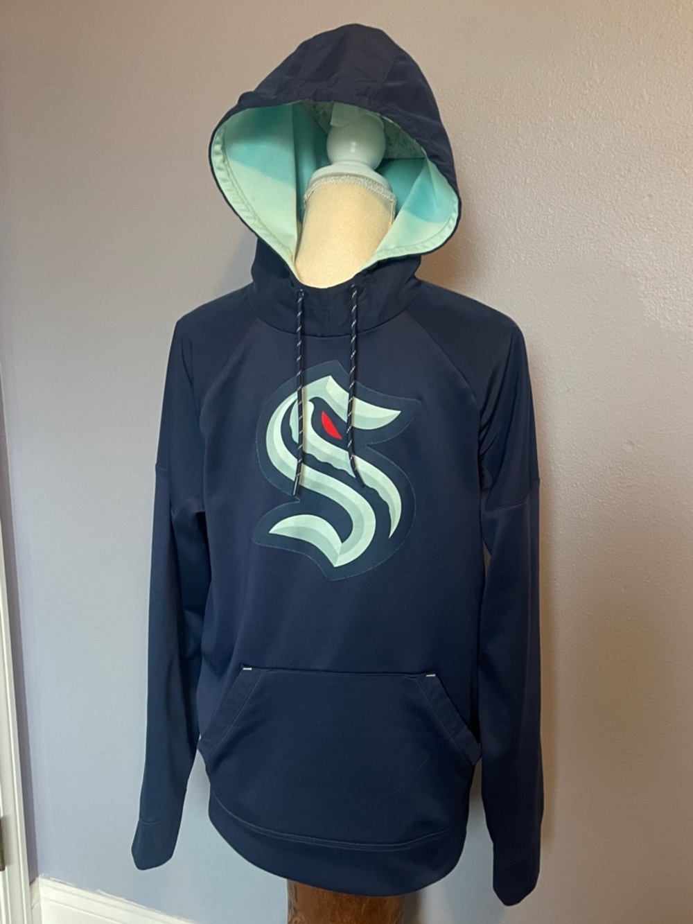 Seattle Kraken Authentic Fanatics  Hockey Hoodie men’s S